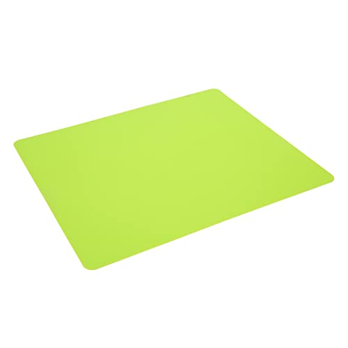 Silicone Craft Mat - Heat, AntiSkid Flexible Mat for DIY Projects, Kitchen, and Crafts (Green) - color: Green