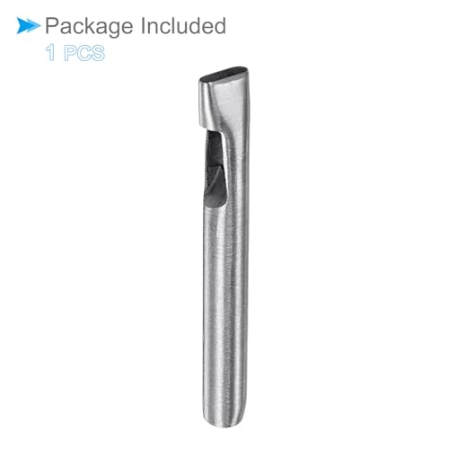 Hollow Punch, 4mm x 13mm Hole, 45# Steel Oval Shaped Gasket Tool - (Applications: for Leather DIY Leathercraft Wallet) - size: 4mm x 13mm