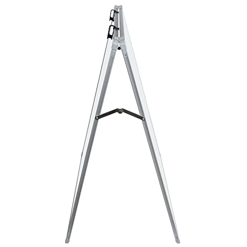 JILoffice Dry Erase Board, Magnetic White Board 36 X 24 Inch, Double Sided Whiteboard Easel, Silver Aluminum Frame with Two Flipchart Hooks for Office Home and School