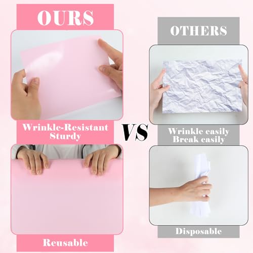 Pink Bulletin Board Roll Non-Woven Fabric Poster 15.7" x65.6ft - color: Pink, size: 787.2" x 15.7"