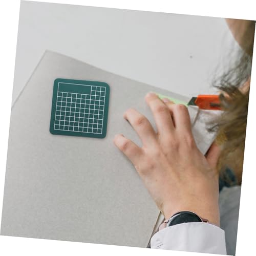 Mini Self Healing Cutting Mat Non Slip PVC Craft Board for Quilting Sewing Scrapbooking Arts Projects Portable Green
