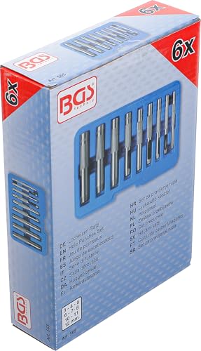 BGS 565 | Hole Punches Set | 3-12 mm | 9 pcs.