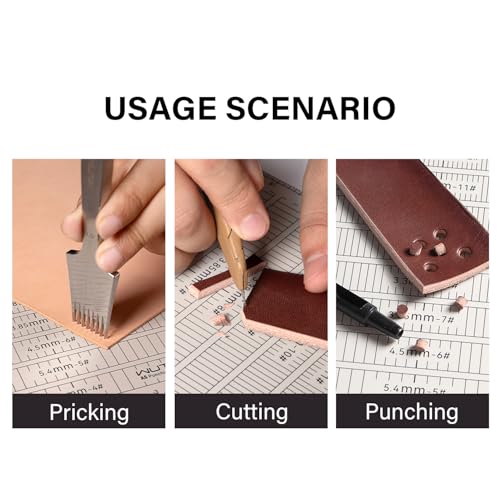 WUTA Self Healing Sewing Mat, PVC Cutting Mat A3 Double Sided Cutting Board for Sewing, Craft, Quilting, Fabric, Scrapbooking Project (12 x18 inch) - size: 17.7"L x 11.8"W