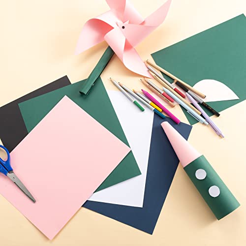 30 Sheets Cardstock Paper 8 1/2 x 11 Inches, White | For Crafts and Invitations - color: White