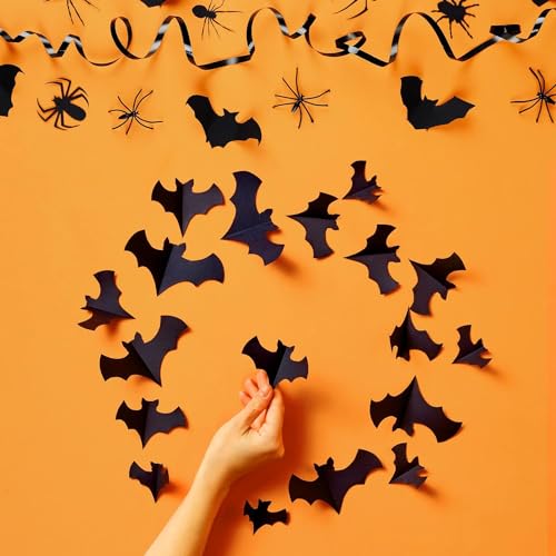 100Sheets Black Cardstock Paper, 12x12 Card stock for Cricut, Thick Construction Paper for Card Making, Scrapbooking, Craft 90 lb / 250 gsm - color: Black