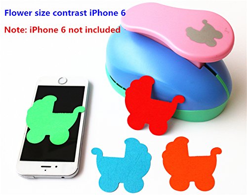 CADY Crafts Punch 3-Inch Paper Punches Craft Punches (Stroller) - color: Stroller