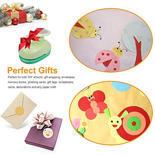 UCEC 2 Inch Circle Punch, Paper Punch, 2 Inch Hole Punch, Circle Hole Punch Cutters for Paper Crafts DIY Handmade Crafting Scrapbook Tools Cards Arts Fun Projects - color: Circle, size: 2 Inch