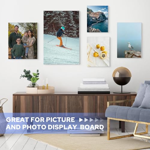 AUEAR, 10 Pack White Self Adhesive Foam Boards 11x14x3/16" with Self-Adhesive Back - Photo Mounting, School Presentations, Arts & Crafts - Easy Peel & Stick, Perfect for Home Decor & Student Projects - size: 11x14