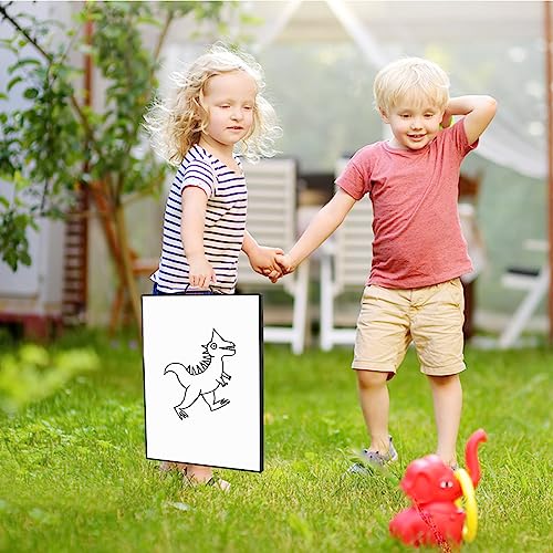 Hanging Whiteboard for Wall 16"x12", Aluminum Frame with Handle | Portable Dry Erase White Board with Markers & Magnets, Door Hang Magnetic Surface Message Board for Office Home Kitchen Dorm - style: 16" x 12"-Whiteboard