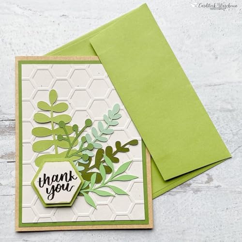 Cardstock Warehouse Pop-Tone Sour Apple Green Cardstock Paper – 25 Sheets, 12 x 12" - 65 lb / 175 GSM Premium Green Card Stock for Die-cutting, Crafts, Scrapbooking, Card Making and DIY Projects - color: Sour Apple Green