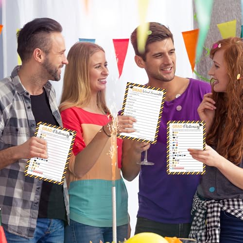 COCHIE 30 Players 2026 Graduation Party Games, Graduation Words Search Game, Word Scramble Guess Game with Answer Key, Grad Parties Supplies Favor (Grad Word Search) - style: Grad Word Search