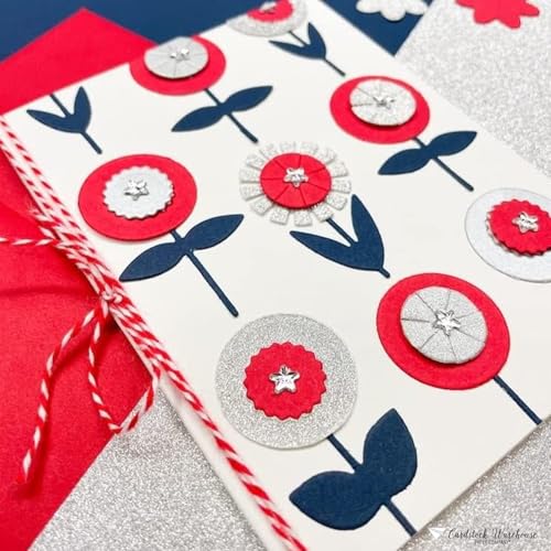 Cardstock Warehouse Pop-Tone Red Hot Cardstock Paper - 50 Sheets, 8.5 x 11" - 65 lb / 175 GSM Premium Red Card Stock for Die-cutting, Crafts, Printing, Card Making and DIY Projects - color: Red Hot