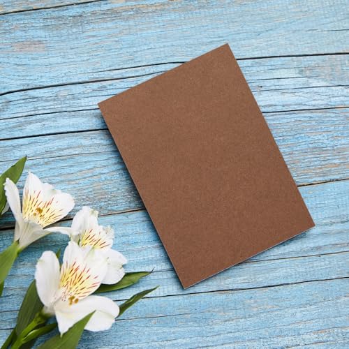 DMiotech 20 Pack Sanded Pastel Papers 11 x 8 Inch, Brown Pastel Papers 160GSM Art Cardstock Papers for Artists Crayons Charcoal DIY Crafts - color: Brown, size: 11 x 8 Inch