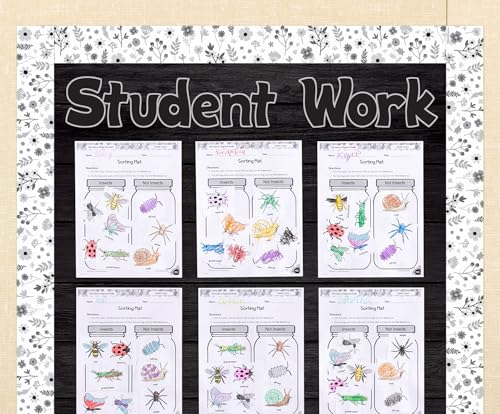 Teacher Created Resources Black & Silver Funtastic Font 4-Inch Letters Combo Pack (5343)