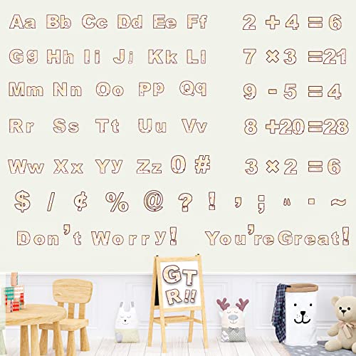 266 Pcs Letters Combo Pack Set Bulletin Board Letters Travel Map Letters and Number Accents for Kids Bulletin Board Display Home School Classroom Decor - style: Travel the Map