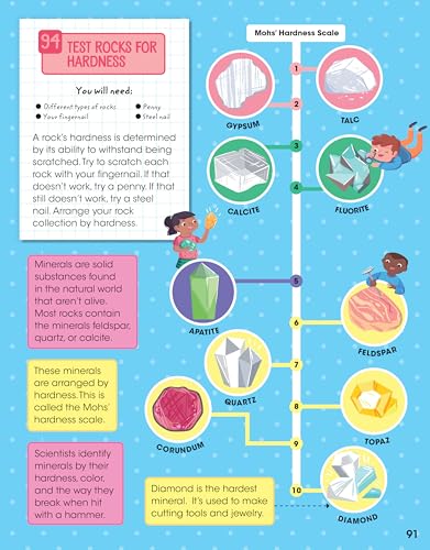 Science Experiments for Kids Ages 5 to 9: 101 Fun STEAM Projects for Curious Mind