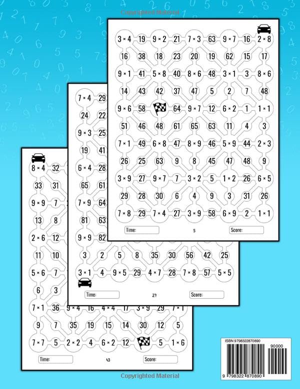 Multiplication Mazes: An Enjoyable Multiplication Math Drills Book To Learn And Memorize Multiplication Table | For Kids And Adults (Math Mazes)