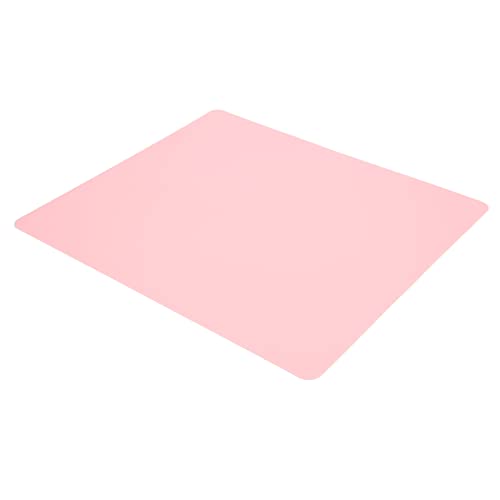 Silicone Craft Mat - Heat, AntiSkid Flexible Mat for DIY Projects, Kitchen, and Crafts (Roseate) - color: Roseate