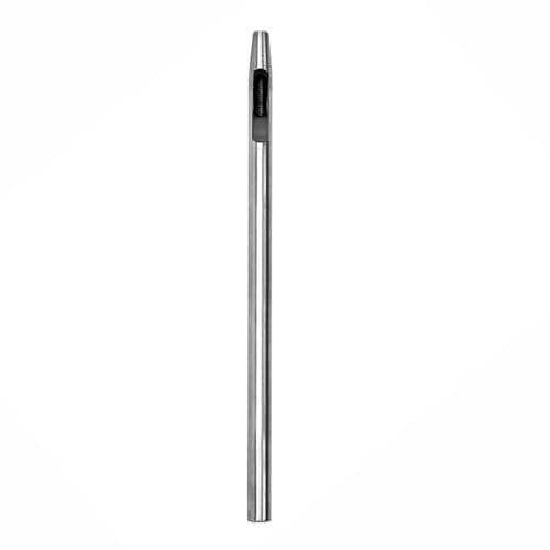 GLRXMX 2mm Carbon Steel Leather Hollow Punch, Heavy Duty Round Hole Punch Tool for Leather Belts Watch Bands Rubber Plastic Crafts & DIY Projects - size: 2mm