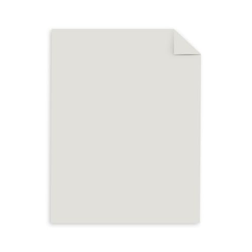 Wausau Exact Index Cardstock, 110 lb, 8.5 x 11 Inch, Pastel Gray, 250 Sheets (48598) - size: 8.5 x 11 Inch