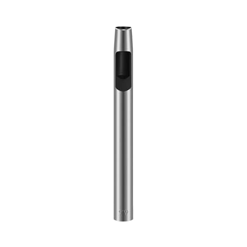 Leather Hole Punch Tool, 6mm/0.24inch Round Hollow Hole Punch, Carbon Steel Leather Hollow Punch Tool for Cutting Leather Craft Watch Rubber Paper Soft Material - size: 6 mm / 0.24 inch