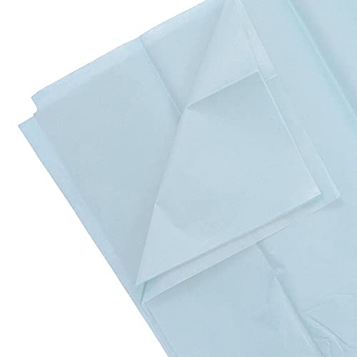 JAM PAPER Tissue Paper - Baby Blue - 10 Sheets/Pack - color: Baby Blue, size: 10 Count (Pack of 1)