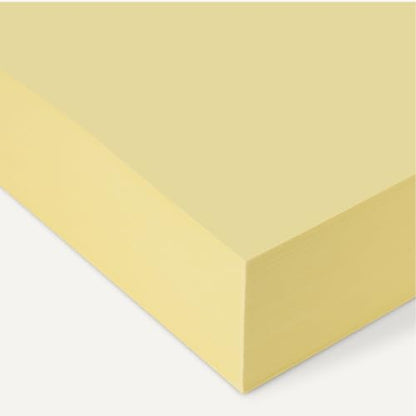 Amazon Basics 30% Recycled Color Copy Paper, 8.5" x 11", 20lb, Pastel Canary, 500 Sheets - color: Pastel Canary, size: 8.5" x 11"