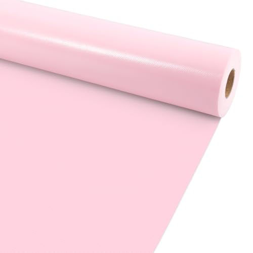 Pink Bulletin Board Roll Non-Woven Fabric Poster 15.7" x65.6ft - color: Pink, size: 787.2" x 15.7"