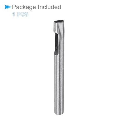 Hollow Punch, 5mm x 9mm Hole, 45# Steel Oval Shaped Gasket Tool - (Applications: for Leather Leathercraft Wallet) - size: 5mm x 9mm