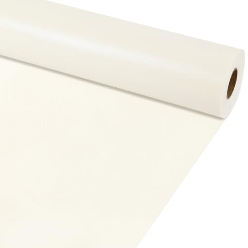 Cream Bulletin Board Roll Non-Woven Fabric Poster 15.7" x65.6ft - color: Cream, size: 787.2" x 15.7"