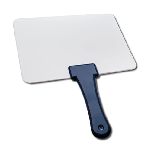 Trainers Warehouse Quick Response Boards, Sets, Great for Ice Breakers, Casting Votes, Classrooms, and More, Durable Construction (1 Single) - size: 1 Board - 6" x 7.75"