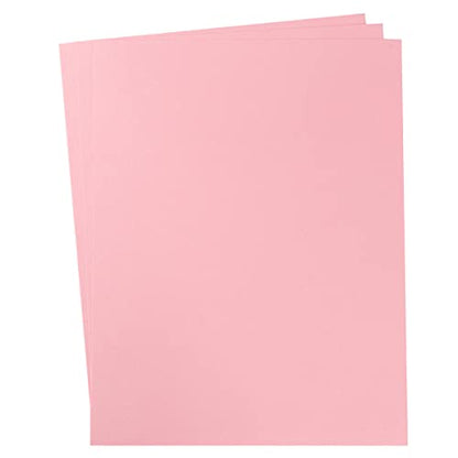 30 Sheets Cardstock Paper 8 1/2 x 11 Inches, Pink | For Crafts and Invitations - color: Pink