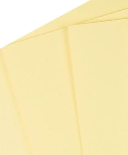 Staples Cover Stock Paper 67 lbs 8.5-Inch x 11-Inch Canary 250/Pack, For Office, School & Home - style: Yellow