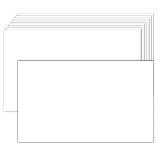 300 Pack White Blank Index Cards 3x5 Unlined Note Cards, Goefun 80lb Heavy Duty Cardstock Thick Paper for Postcards, Photo Paper, Syllable Boards - color: white, size: 3×5-300pack