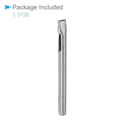 Hollow Punch, 2mm x 8mm Hole, 45# Steel Oval Shaped Gasket Tool - (Applications: for Leather DIY Leathercraft Wallet) - size: 2mm x 8mm