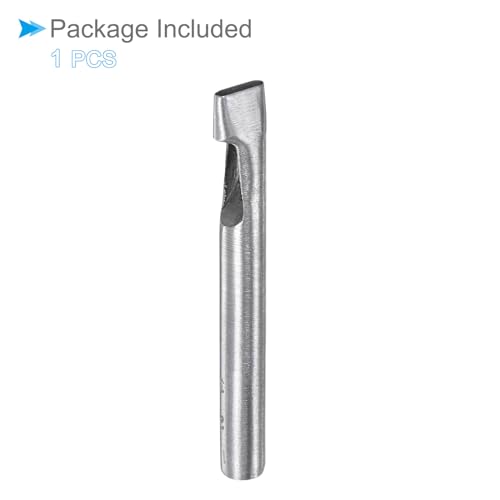 Hollow Punch, 3mm x 12mm Hole, 45# Steel Oval Shaped Gasket Tool - (Applications: for Leather DIY Leathercraft Wallet) - size: 3mm x 12mm