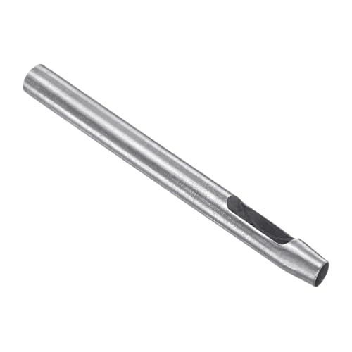 Hollow Punch, 5mm x 7mm Hole, 45# Steel Oval Shaped Gasket Tool - (Applications: for Leather DIY Leathercraft Wallet) - size: 5mm x 7mm