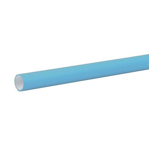 Pacon Fadeless Bulletin Board Art Paper Roll, 48-inch x 12', Lite Blue, 4 Rolls/Carton (PAC57218) - color: Lite Blue