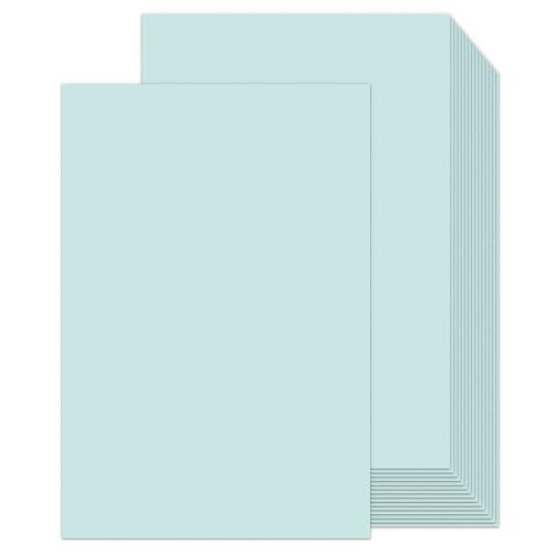 Blue Cover Stock 11x17 100 Sheets Thick Card Stock, Goefun 80lb Heavyweight Legal Size Printer Paper For Arts and Crafts, Posters, Flyers, Menus - color: blue