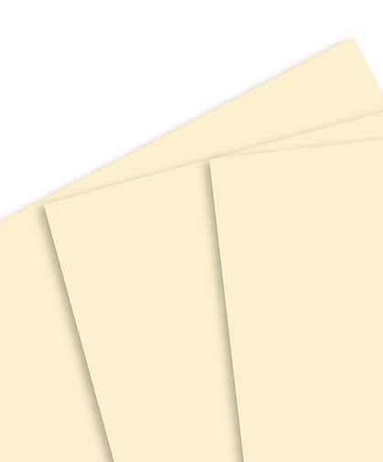 Staples Cover Stock Paper 67 lbs 8.5-Inch x 11-Inch Ivory 250/Pack, For Office, School & Home - style: Ivory