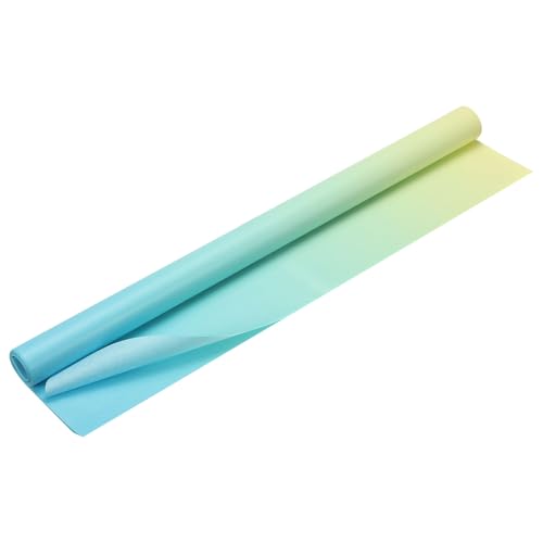 PATIKIL 20 Sheets Colored Tissue Paper Bulk for Gift Bags, 27.6x19.7 Yellow Blue Gradient Assorted Color Wrapping Paper for Craft Holidays Christmas Birthday Wedding Filler Flower Decor - color: Yellow Blue