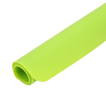 Silicone Craft Mat - Heat, AntiSkid Flexible Mat for DIY Projects, Kitchen, and Crafts (Green) - color: Green