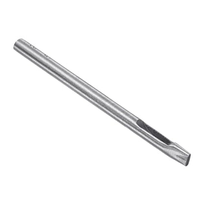 Hollow Punch, 2mm x 6mm Hole, 45# Steel Oval Shaped Gasket Tool - (Applications: for Leather DIY Leathercraft Wallet) - size: 2mm x 6mm