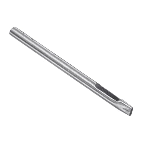 Hollow Punch, 2mm x 6mm Hole, 45# Steel Oval Shaped Gasket Tool - (Applications: for Leather DIY Leathercraft Wallet) - size: 2mm x 6mm