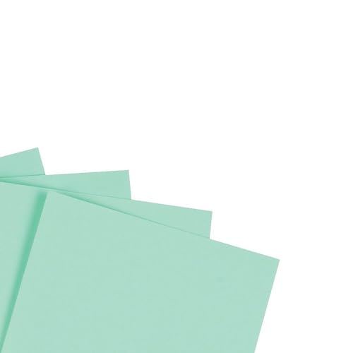 Staples Cover Stock Paper 67 lbs 8.5-Inch x 11-Inch Green 250/Pack, For Office, School & Home - style: Green