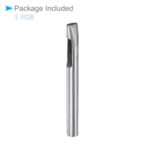 Hollow Punch, 4mm x 9mm Hole, 45# Steel Oval Shaped Gasket Tool - (Applications: for Leather DIY Leathercraft Wallet) - size: 4mm x 9mm