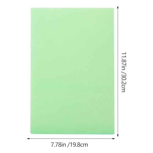 LALAFINA 10 Pack Foam Boards Blank Poster Board Sheets for Painting DIY Projects Model Making Classroom Displays 11.88 X 7.79 X 0.15 in - color: Green