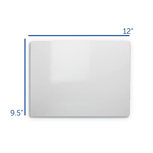 FLP12064 - Flipside Round Corners Dry Erase Lap Board - size: 12"W x 9.5"H, style: 24 Pack