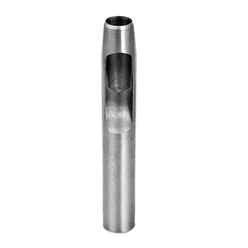 GLRXMX 11mm Carbon Steel Leather Hollow Punch, Heavy Duty Round Hole Punch Tool for Leather Belts Watch Bands Rubber Plastic Crafts & DIY Projects - size: 11mm