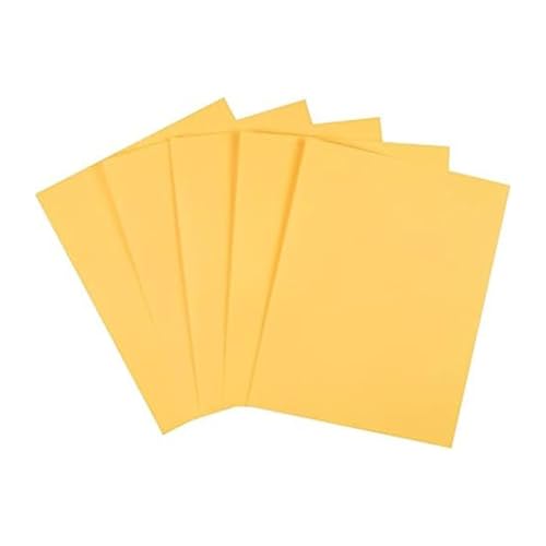 Staples Pastel Colored Copy Paper 8 1/2-Inch x 11-Inch Goldenrod Ream, For Office, School & Home - style: Goldenrod